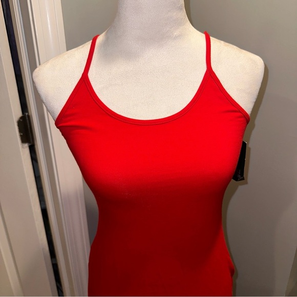 NWT Wild Fable Red Bodycon Dress with Small Slit - Size Medium - Picture 8 of 9